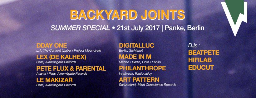 Backyard Joints – Summer Special