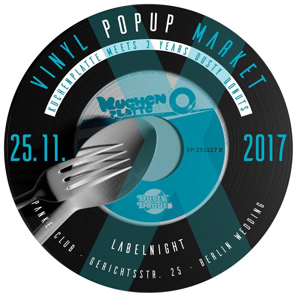 Vinyl Market Kuchenplatte + 3 Years Dusty Donuts Labelnight