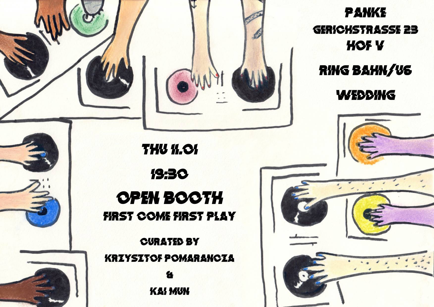 OPEN Booth: First Come First Play