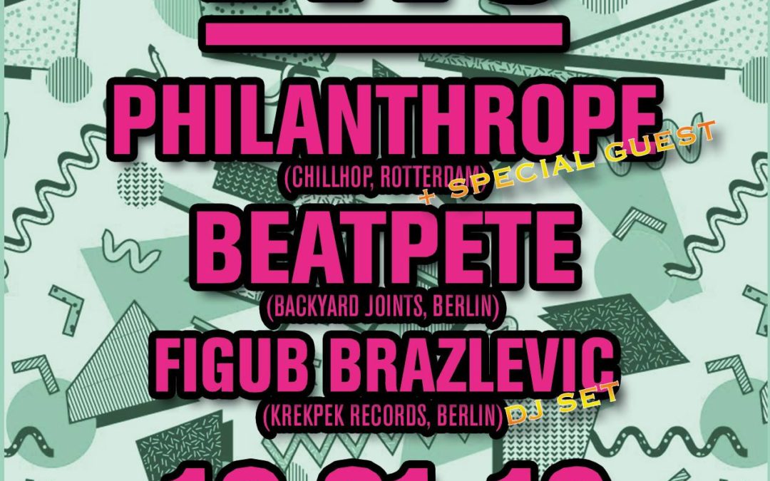 EWS #49 Philanthrope, Beatpete, Figub Brazlevic & Special Guest