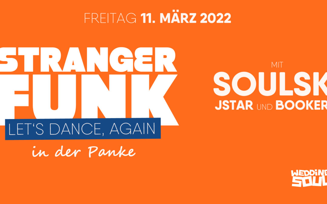 Let’s dance, again – Stranger Funk